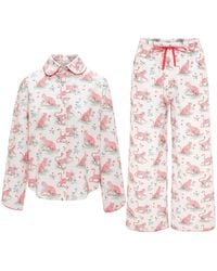 Love Letters X - Layla Long Pj Set - Lyst