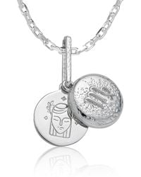 Cartography - Virgo Zodiac Locket Necklace - Lyst
