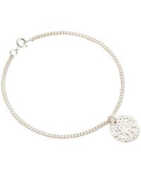 Posh Totty Designs - Sterling Sand Dollar Charm Bracelet - Lyst