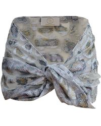 GeeGee Collection - Neutrals Pippa Beach Skirt - Lyst