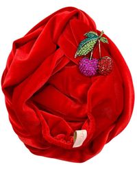 Julia Clancey - Ruby X Cherries Turban - Lyst