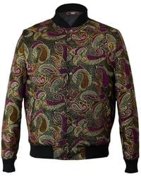 DAVID WEJ - Kensington Handmade Paisley Embroidery Bomber Jacket - Lyst