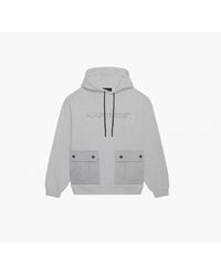 Kapture - Travel Logo-Print Pocket Hoodie - Lyst