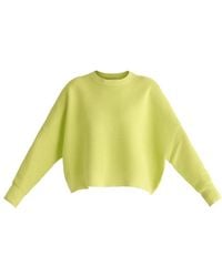 Paisie - Cropped Ribbed Jumper - Lyst