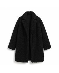 Mauritius - Oversized Textile Coat – Cozy Relaxed Fit Nindy - Lyst