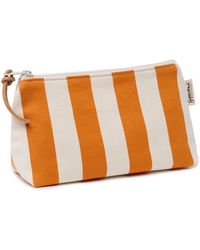 Gyllstad - Nora Stripe Sevilla Orange Wash Bag M - Lyst