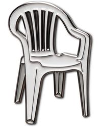 Make Heads Turn - Enamel Pin Plastic Chair - Lyst