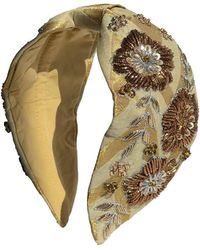 VETKA - Neutrals Headband Amber Bloom - Lyst