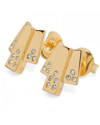 Lucy Quartermaine - Triple Layer Studs - Lyst