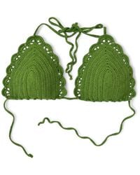 Springmoonatelier - Handmade Crochet Bikini Top - Lyst