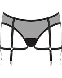 Reckless Wolf - Prey Backless Suspender Knicker - Lyst