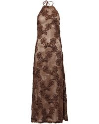 Amy Lynn - Cici Floral Crochet Maxi Dress - Lyst