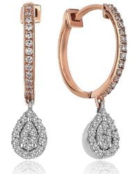 Reis Jewellery - Rose Drop Diamond Earring - Lyst