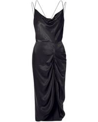 AGGI by HALEWSKI - Ava Glossy Dress - Lyst