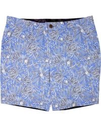 lords of harlech - John Handcut Floral Flat Front Short - Lyst