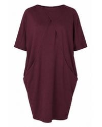 Conquista - Architectural Cocoon Jersey Dress - Lyst