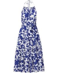Change of Scenery - Neutrals Abbie Halter Dress - Lyst