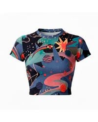Pitaya Yoga - Door Of The Cosmos T-Shirt - Lyst