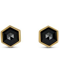 Rahul's Jewels - Sanctum Hexa Earrings Pair -14 Karat With Genuine Diamond - Lyst
