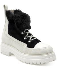 Beautiisoles by Robyn Shreiber Made in Italy - Francy Ankle Winter Bootie With Shearling - Lyst