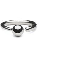 Shabella Nyc - Adjustable Bold Single Sphere Ring - Lyst