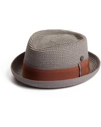 Dasmarca Hats - Dasmarca Durban Summer Diamond Crown Light Weight Breathable Porkpie Hat - Lyst