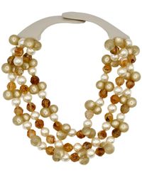 Fairchild Baldwin - Neutrals Gisella Tortoise Necklace - Lyst