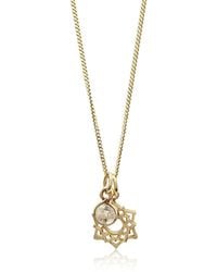 The Jewellery Store London - Crown Chakra/Sahastrara Charm Necklace - Lyst