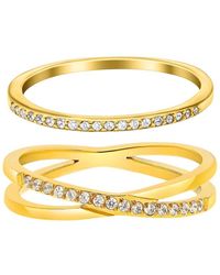 Mickey's Girl - Cross Path Waterproof Ring Set - Lyst