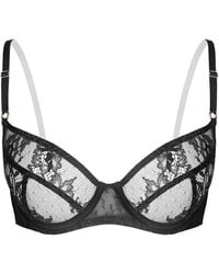 MONIQUE MORIN LINGERIE - Moonstruck Balconette Bra - Lyst