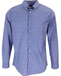 lords of harlech - Morris Fish Geo Shirt - Lyst