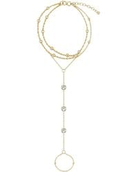 Uchi and Soto - Enso & Stone Hand Chain - Lyst