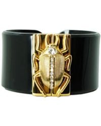 Gissa Bicalho - Handmade Acrylic Bracelet Scarab Lock - Lyst