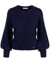 tirillm - Ava Cashmere Cardigan With Puffed Sleeves - Lyst