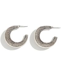 Lovard - Carved Hoops - Lyst