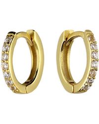 Ware Collective - Curve huggie Earrings - Lyst