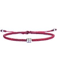 Harbour Uk - Iron Flow Steel Rope Bracelet - Lyst