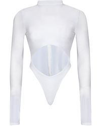Khéla the Label - Abysmal Stretch Cut Out Bodysuit - Lyst