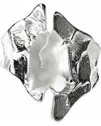 Ormiro - Glacier Clear Quartz Sterling Ring - Lyst