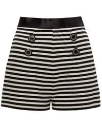 Nissa - High Waisted Shorts Printed - Lyst