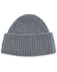 Paul James Knitwear - Midweight Lambswool Polperro Fisherman Beanie - Lyst