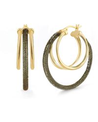 Gold & Honey - Multi Hoop Earrings - Lyst
