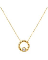 Lily Flo Jewellery - Somehow, It All Connected Diamond Necklace - Lyst