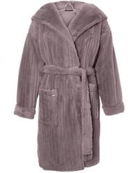 Pretty You London - Cloud Robe In Mink - Lyst