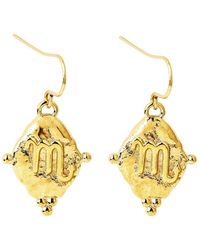 Seven Saints - Scorpio Vintage-Style Dangle Earrings, Plated - Lyst