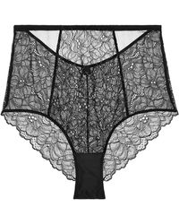 Journelle - Lexi High Waist Bikini Noir - Lyst