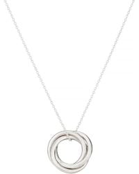 Posh Totty Designs - Sterling Silver Russian Ring Necklace - Lyst
