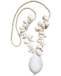 OhSun - Bora Egg Shell Necklace - Lyst