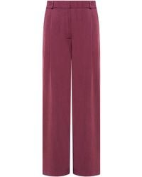 Mandragora - Naia Trousers Burgundy - Lyst