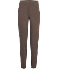 James Lakeland - Neutrals Cigarette Trousers Taupe - Lyst